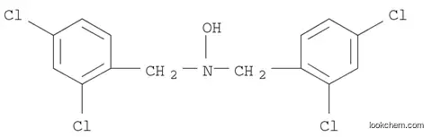 Molecular Structure of 51850-95-4 (2,4-Dichloro-N-[(2,4-dichlorophenyl)methyl]-N-hydroxybenzenemethanamine)